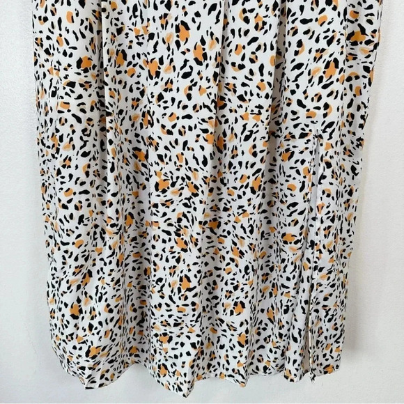 Wayf Animal Print Slit Front Midi Skirt - Picture 7 of 15